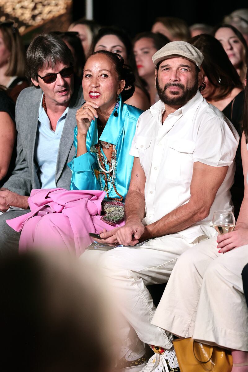 Pat Cleveland attends the Naeem Khan fashion show at Sony Hall. Getty Images