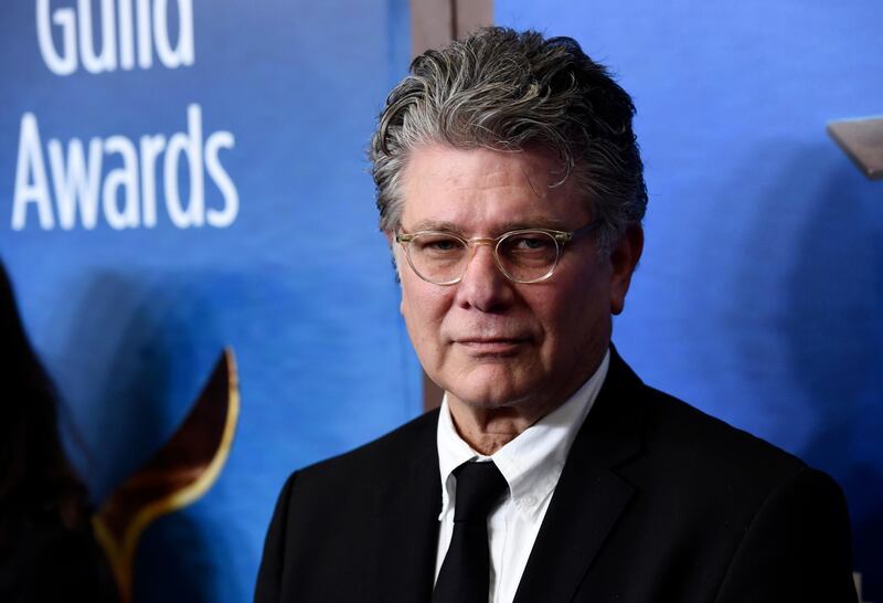 Steven Zaillian, a Writers Guild Award nominee for Adapted Screenplay for 'The Irishman', poses at the 2020 Writers Guild Awards at the Beverly Hilton. AP Photo