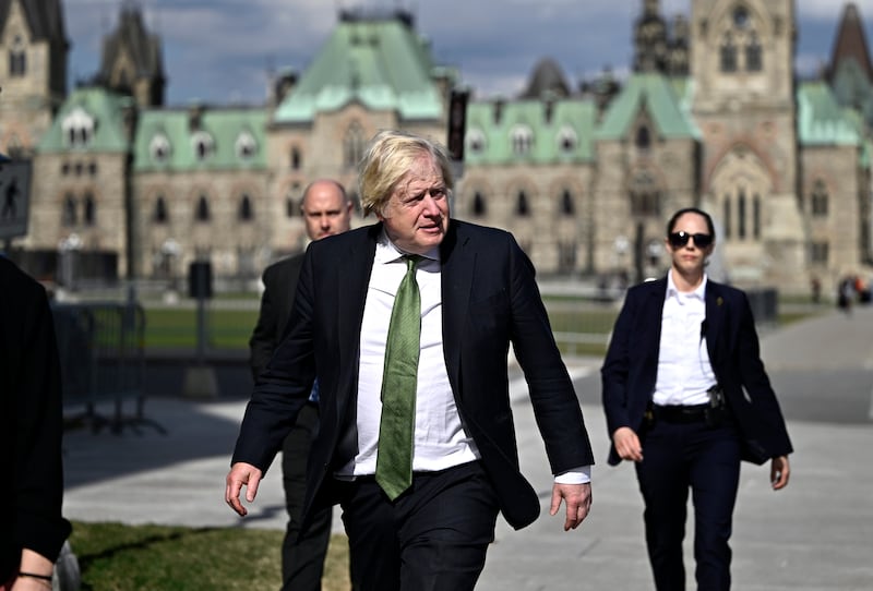 Former British Prime Minister Boris Johnson laid out plans during his leadership to develop a thriving low-carbon hydrogen sector as a crucial part of the country’s transition to net zero. AP
