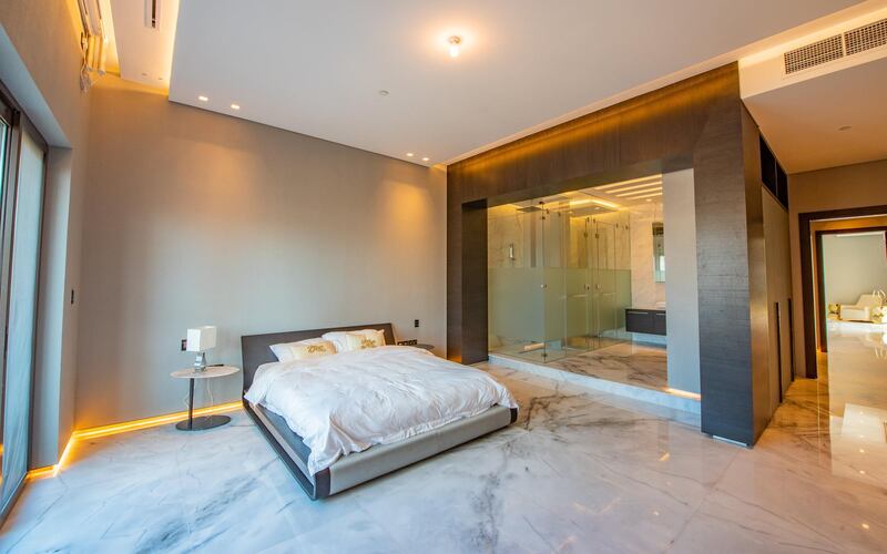 One of the bedrooms with en suite.