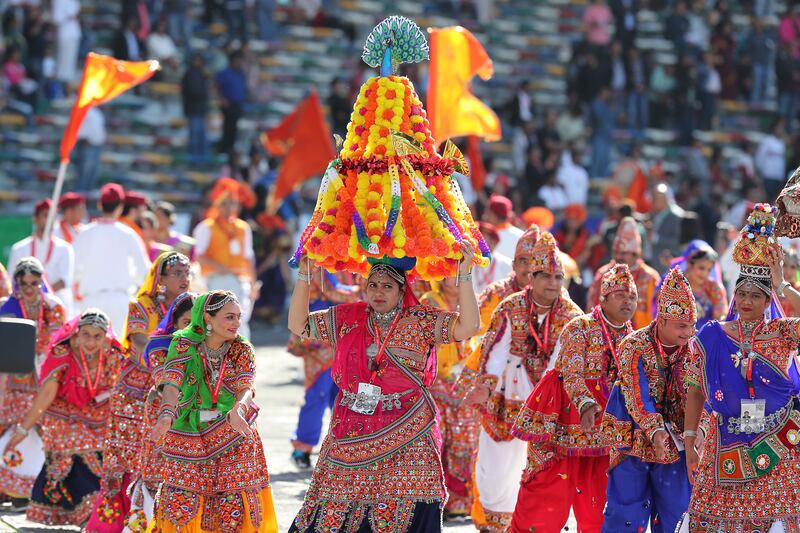 People danced and sang along to popular Bollywood songs