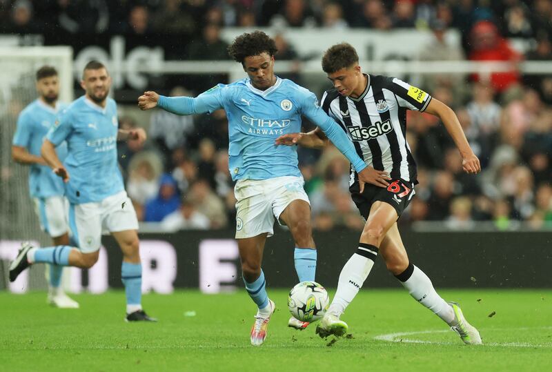 First start for 17-year-old midfielder fresh from Newcastle’s academy but spent 45 minutes desperately chasing City’s shadows and was hooked at half-time. A tough introduction to top-level football.