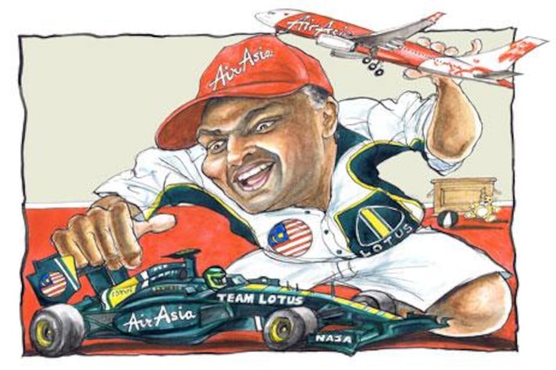 After conquering the skies over Asia with his budget airline, Tony Fernandes has set his sights on the automotive world.