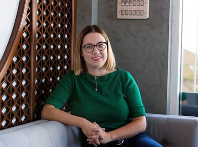 DUBAI, UNITED ARAB EMIRATES - Courtney Brandt on story on influencers and how companies are taking advantage of them.  Leslie Pableo for The National
