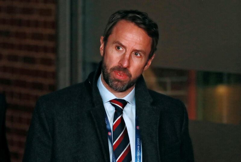 England manager Gareth Southgate arriving during the UEFA Nations League 2020/21 draw at the Beurs van Berlage Conference Centre, Amsterdam. PA Photo. Picture date: Tuesday March 3, 2020. Photo credit should read: Adam Davy/PA Wire. RESTRICTIONS: Editorial use only. No commercial use.