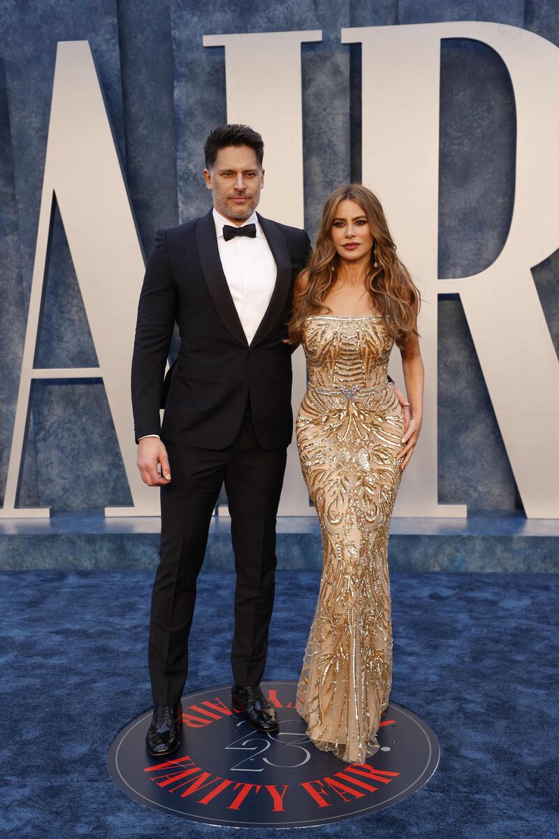 Sofia Vergara and Joe Manganiello. AFP