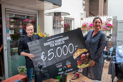 Mr Veen donated the proceeds to an Utrecht-based non-profit organisation. Courtesy De Daltons