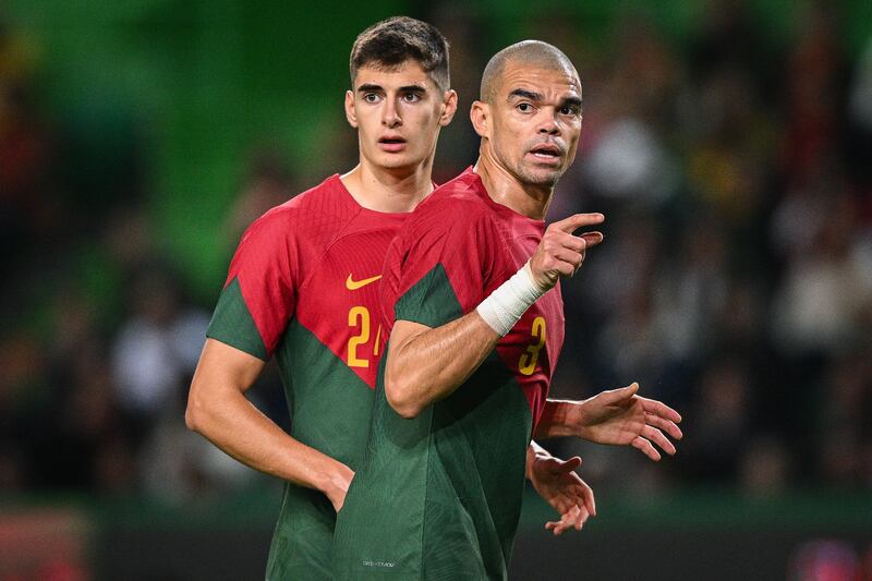 Pepe 7 - On for Dias, the veteran defender who will turn 40 after the tournament, wore the captain’s armband. He made his Portugal debut in 2007. Getty Images