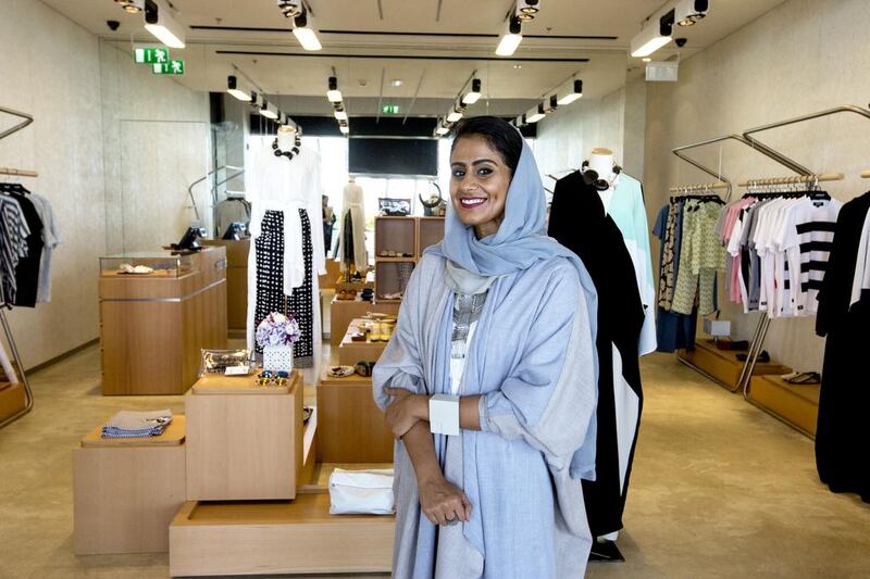 Sheikha Alia Al Qassimi founded Minbart to provide a creative platform for local and international designers. Christopher Pike / The National



