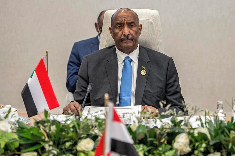 Sudan's military ruler Gen Abdel Fattah Al Burhan. AFP