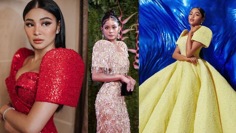 Nadine Lustre, Ylona Garcia and Blythe were among are best dressed, all honouring traditional Filipiniana fashion at the 2019 ABS-CBN Ball in Manila. Instagram 