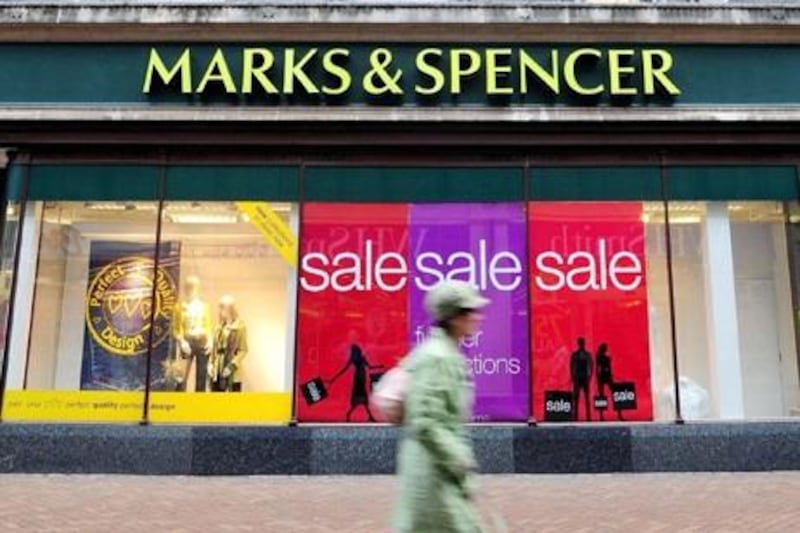 File photo dated 7/1/2009 of a Hull branch of the retail giant Marks &amp; Spencer, as boss Sir Stuart Rose reported better-than-expected sales today after seeing an &quot;improving trend&quot; in the retailer's performance.