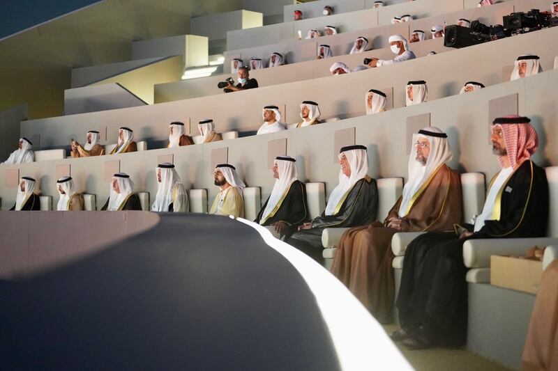 Dignitaries take in the UAE's 50th National Day celebrations in Hatta