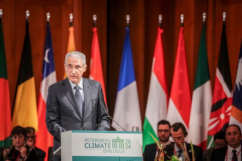 Azerbaijani minister Mukhtar Babayev is president-designate of the Cop29 climate summit in Baku this November. AP