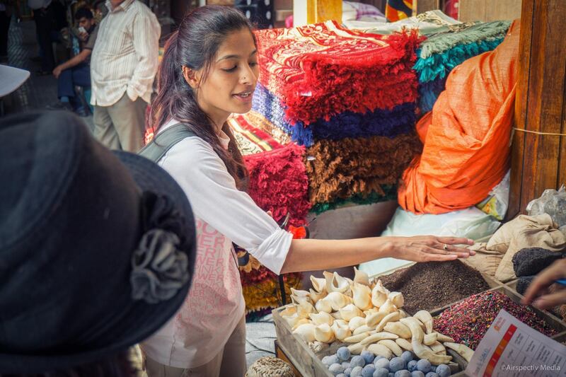 Frying Pan Adventures organises foodie tours of Dubai, including visits to souqs, that open up an authentic slice of Dubai for tourists. Courtesy Frying Pan Adventures