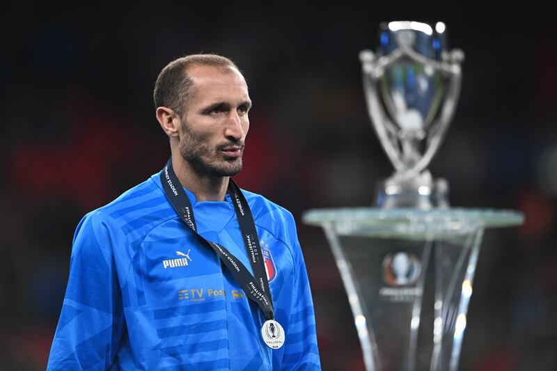 Giorgio Chiellini – 4. Captain in his 117th and final game for his country, Chiellini was outpaced by Di Maria and Martinez numerous times before he was substituted at half time. EPA