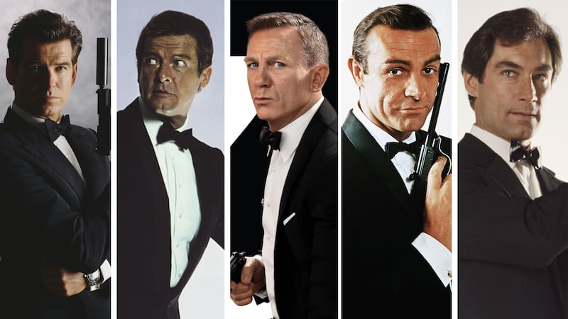 From left: Pierce Brosnan; Roger Moore; Daniel Craig; Sean Connery and Timothy Dalton have all portrayed the legendary British spy, James Bond, with the role leaving different career legacies for each. Getty Images; Rex