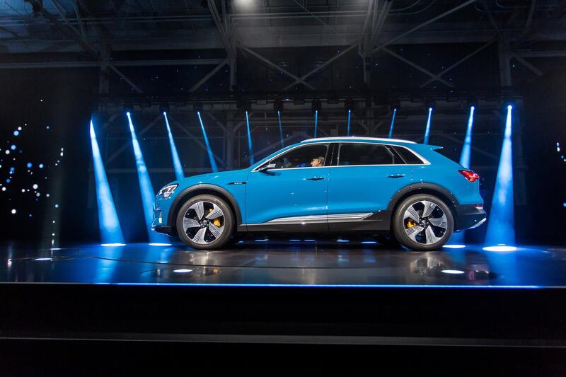 The Charge - world premiere of the Audi e-tron in San Francisco