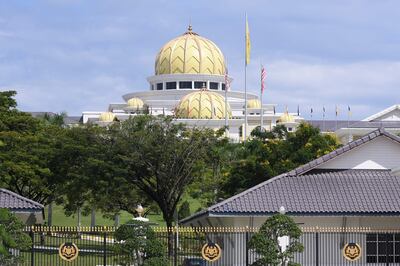 A general view of the National Palace in Kuala Lumpur on August 16, 2021, as Malaysia's embattled Prime Minister Muhyiddin Yassin quits  after just 17 months in office.  AFP