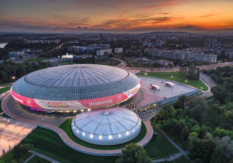 The Tauron Arena Kraków. Courtesy flydubai