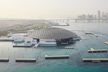 Louvre Abu Dhabi is open with social distancing measures in place. Courtesy: Hufton + Crow   
