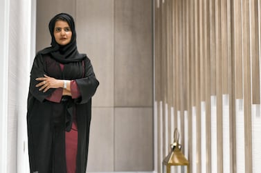 Fatema Al Rashdi, owner and founder of Blonde Luxury Beauty Lounge in Abu Dhabi, says she spent less and saved more to start her own business. Photo: Khushnum Bhandari for The National