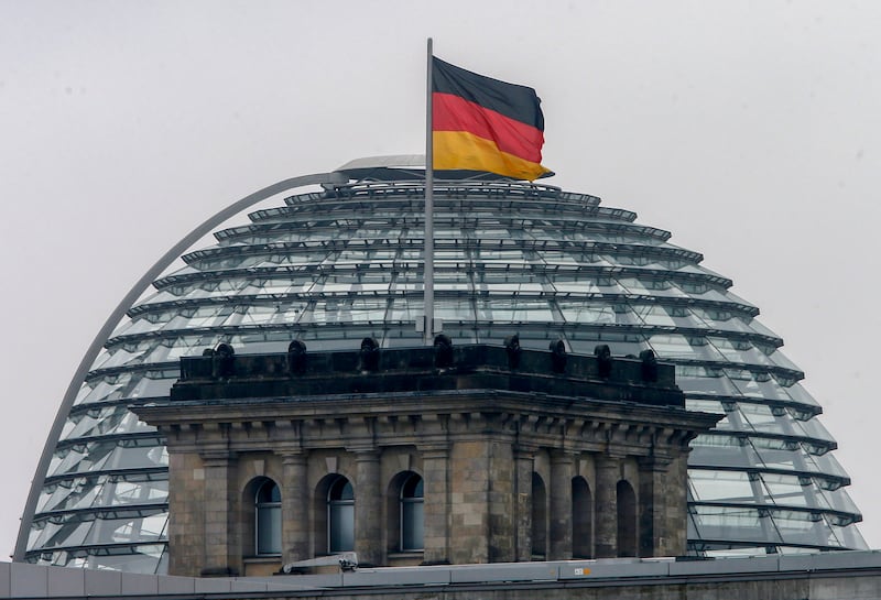 Berlin says that members of the German parliament, pictured, have been targeted by cyber attacks. AP