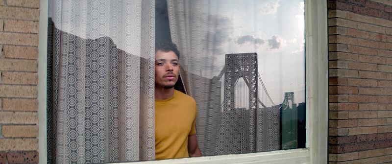 This image released by Warner Bros. Pictures shows Anthony Ramos in a scene from "In the Heights." (Warner Bros. via AP)