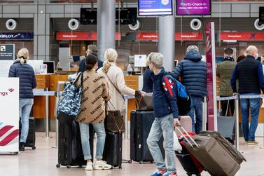 Travellers in the EU could show proof of immunity or a negative test. AP 