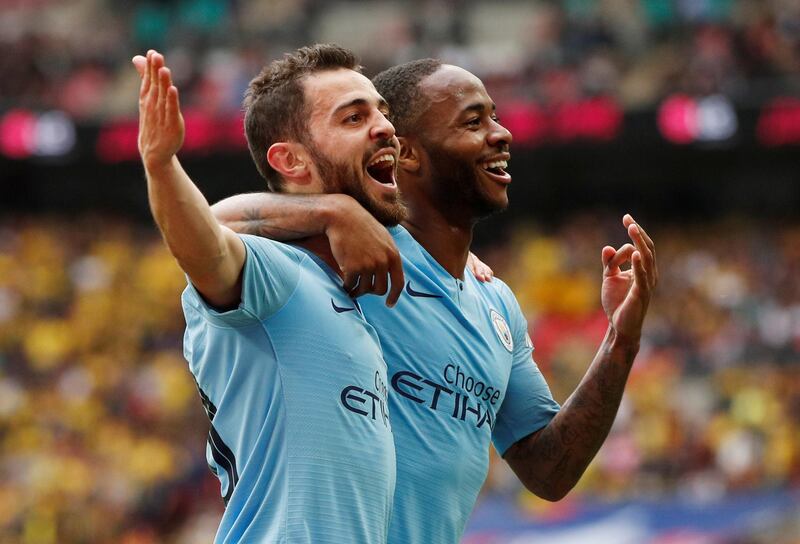 Bernardo Silva: 8/10: Sumptuous ball to tempt Heurelho Gomes to chase across his goal for City’s second. His usual workaholic self never more on display than when he burst past the Watford defence to set up Raheem Sterling’s second and City’s fifth nine minutes from time. Reuters