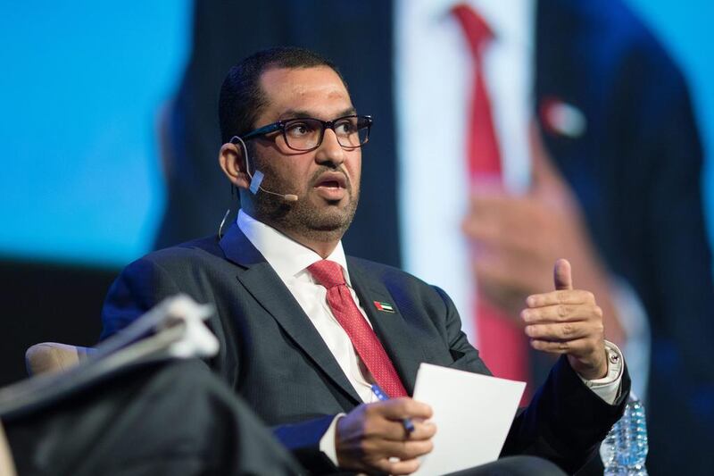 Sultan Al Jaber, the chief executive of Adnoc, said at the CERAWeek summit that one of the three big trends he saw driving the industry was an “exponential expansion of the petrochemical market”, particularly in Asia. F Carter Smith / Bloomberg 