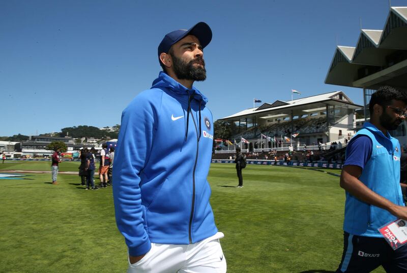 Cricket - New Zealand v India - First Test - Basin Reserve, Wellington, New Zealand - February 24, 2020   India's Virat Kohli after New Zealand beat India in the First Test    REUTERS/Martin Hunter