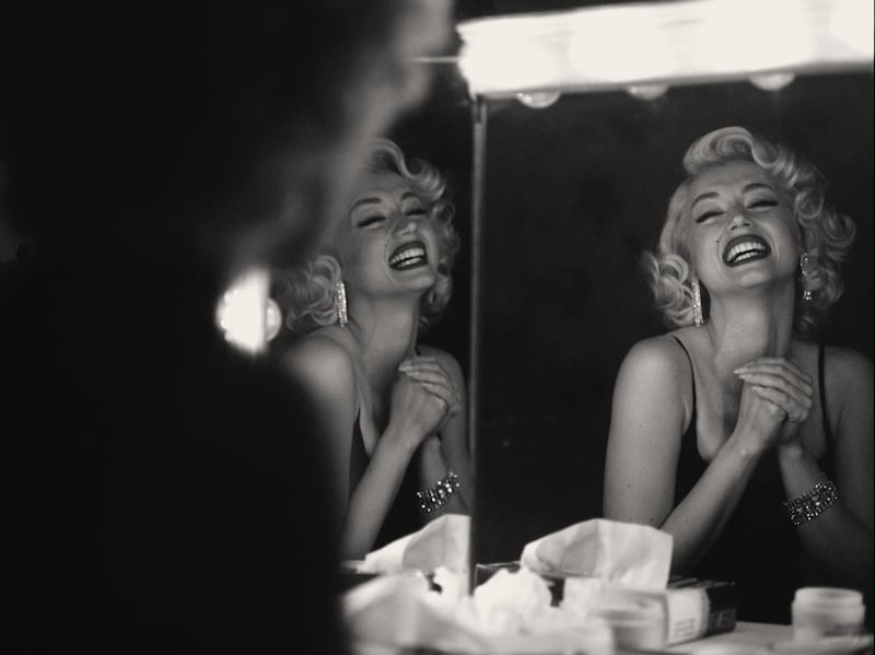 'Blonde' stars Ana de Armas as Marilyn Monroe. All photos: Netflix 