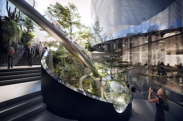 Luxembourg's pavilion at Expo 2020 Dubai will feature a slide. Courtesy: Luxembourg Pavilion Expo 2020 Dubai