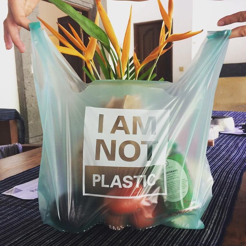 Avani's cassava-based bags are 100 per cent biodegradable. Courtesy Avani