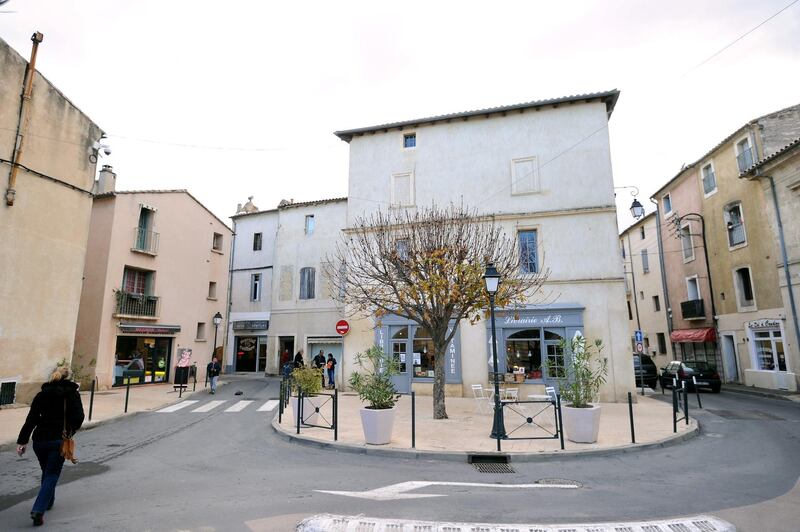 A picture taken on January 27, 2015 shows the center of Lunel, southern France, where five people were arrested today during the operation in the city from which about 20 people left to make Jihad in Syria.     AFP PHOTO / SYLVAIN THOMAS / AFP PHOTO / SYLVAIN THOMAS