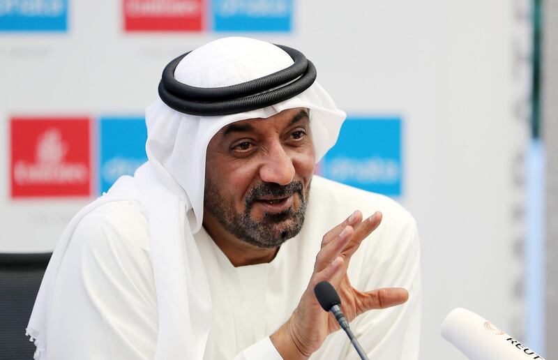 Sheikh Ahmed Al Maktoum says the government’s approach, its quick response and the agility of the healthcare sector has been very positive. Pawan Singh/The National
