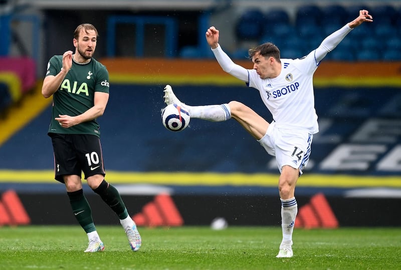Diego Llorente - 7: Sharp early on to swamp Son, and then head away a dangerous Kane cross, but allowed Alli’s pass to get through him for the Spurs goal. AP
