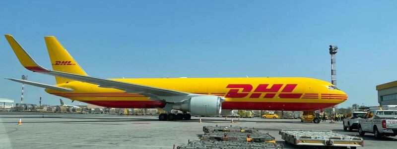 DHL Express MENA recently announced the expansion of its regional aviation fleet with the addition of seven new Boeing 767-300F freighters scheduled to be inducted starting this month and gradually during the course of 2021. courtesy: DHL Express MENA