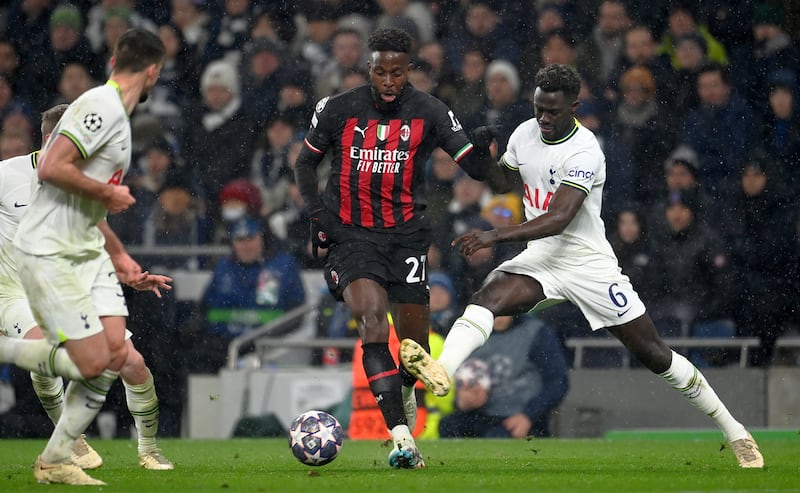 Davinson Sanchez (Kulusevski 53'), 6 – Replaced Kulusevski to a chorus of boos, which probably wasn’t how it wanted to mark his 200th appearance for Spurs. EPA