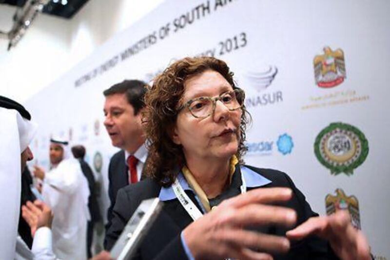 Mariangela Rebua, the director general of the Brazilian foreign ministry's department of energy, expressed her hope that Arab countries could give a boost to Light for All. Delores Johnson / The National