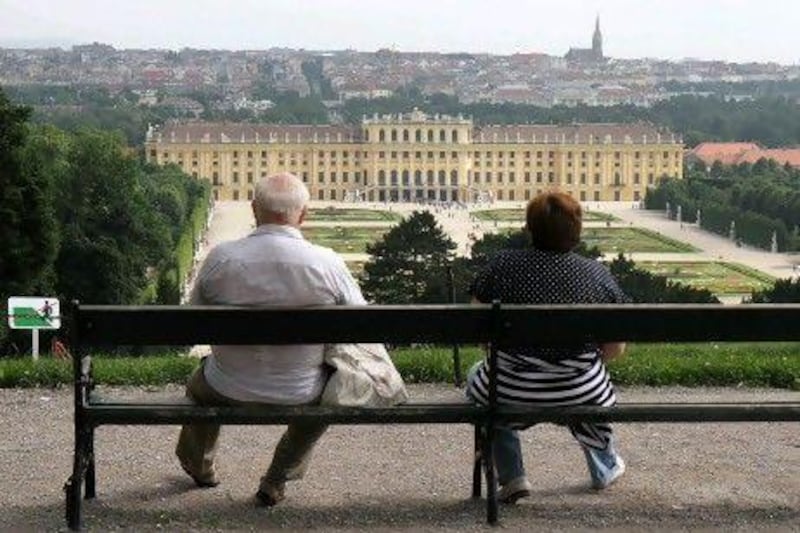 The former imperial Schonbrunn palace in Vienna. AP Photo