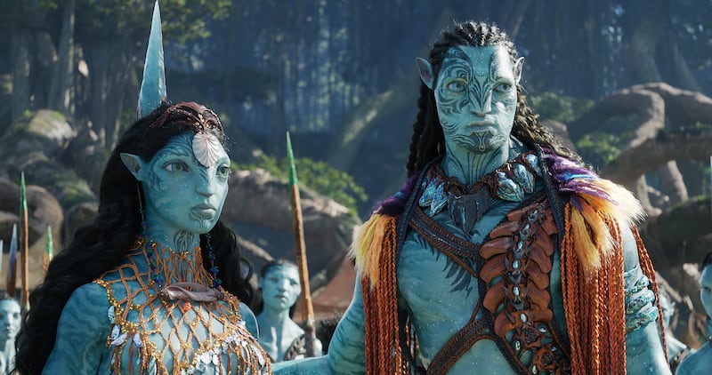 The highly anticipated sci-fi sequel Avatar: The Way of Water is one of the highest-grossing films of 2022. Photo: 20th Century Studios
