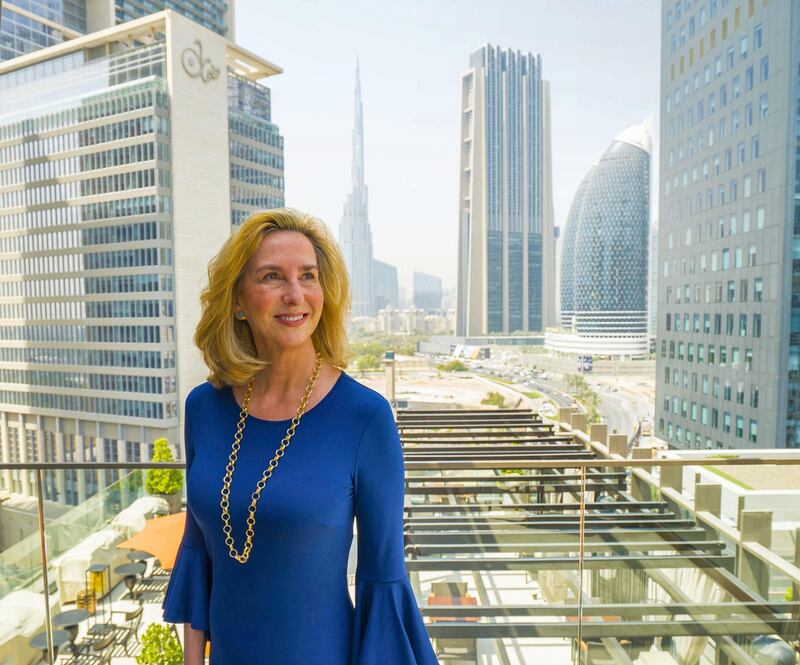 Kerry Healey, president of Babson College, pictured in DIFC. Courtesy: Babson College