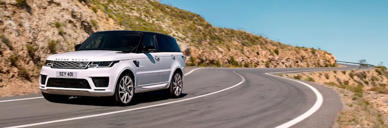 Off road, the Range Rover Sport is as capable as the full-size iteration. All photos courtesy Range Rover