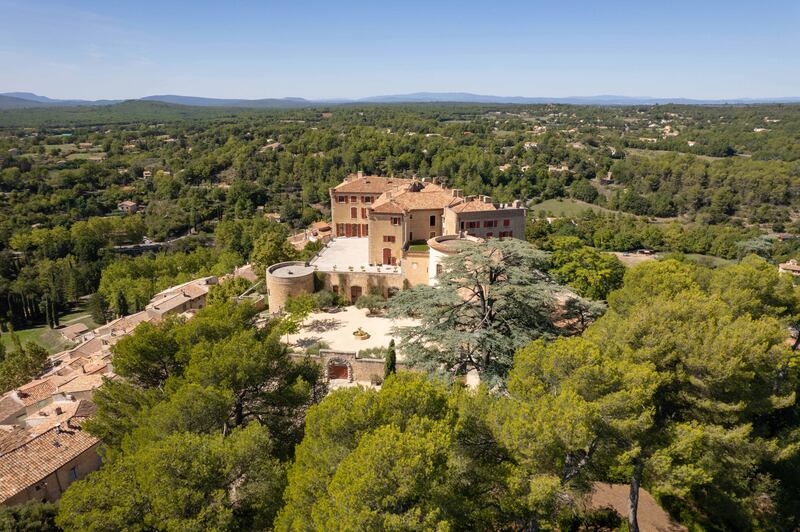 Chateau de la Verdiere, thought to be the biggest in Provence, France, is up for sale. All photos: Engel & Volkers