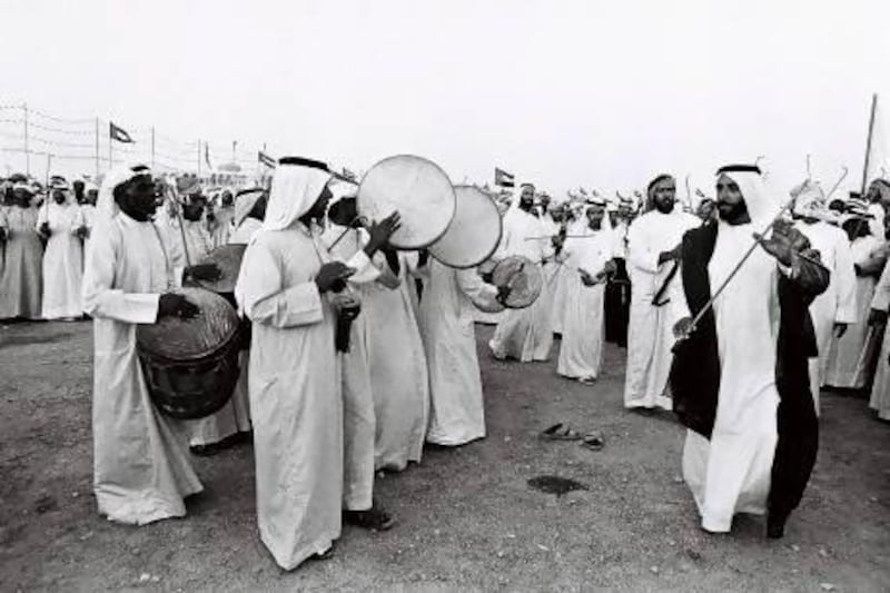 Sheikh Zayed was a man whose drive and strength forged the nation in 1971. He came to symbolise the power of unity in a world that was increasingly complex and dangerous.  Courtesy Al Ittihad