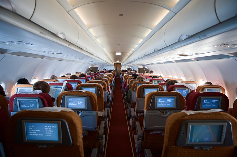 Airplane interior (Getty Images) *** Local Caption ***  wk30de-tr-tips01.jpg