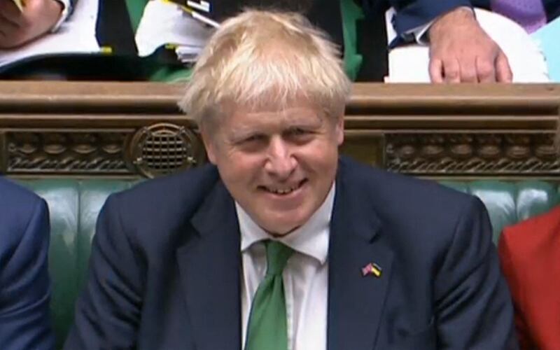 Prime Minister Boris Johnson makes his first appearance in Parliament on Wednesday since surviving a no-confidence vote by his own Conservative MPs that has undermined his leadership. AFP