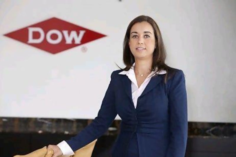 Ilham Kadri, the general manager of the Dow Advanced Materials Division for the Middle East and Africa. Jaime Puebla / The National